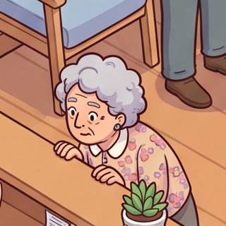 Mme Rossi, la voisine